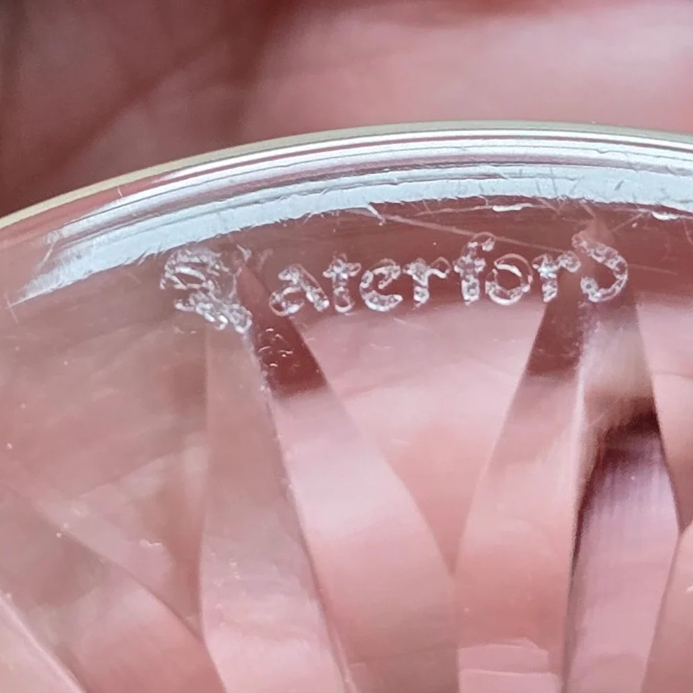 Waterford‎ Crystal Champagne Flute Baltray 7.25